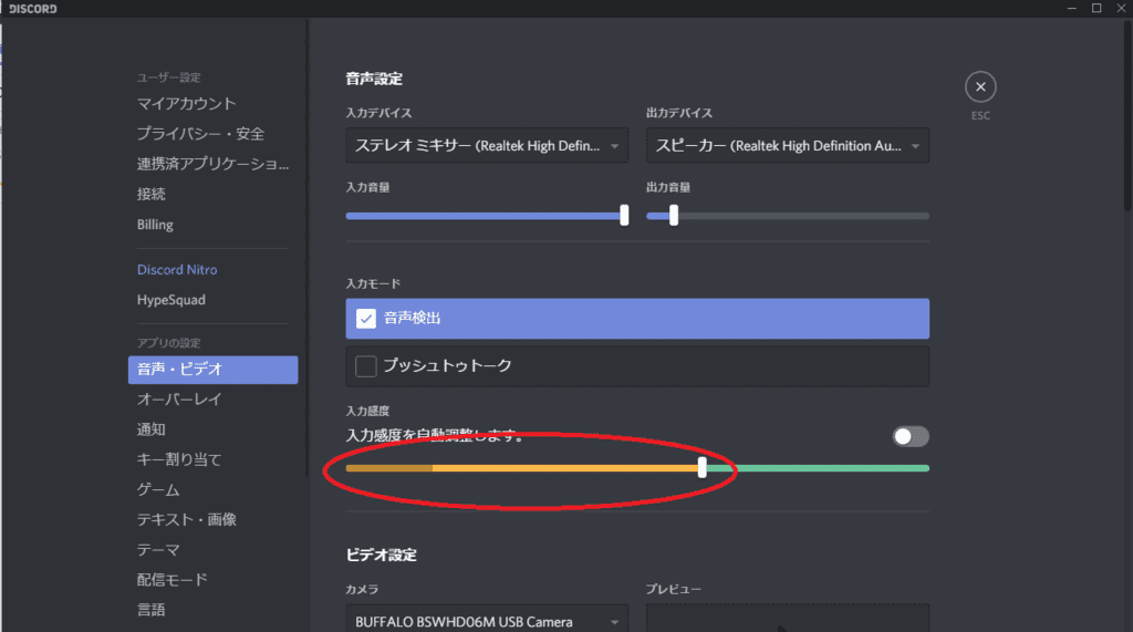 音声 Discord 画面 共有 Discord 画面